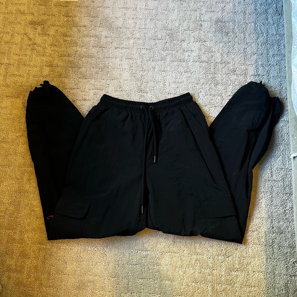 Fila Black Windbreaker Jogger